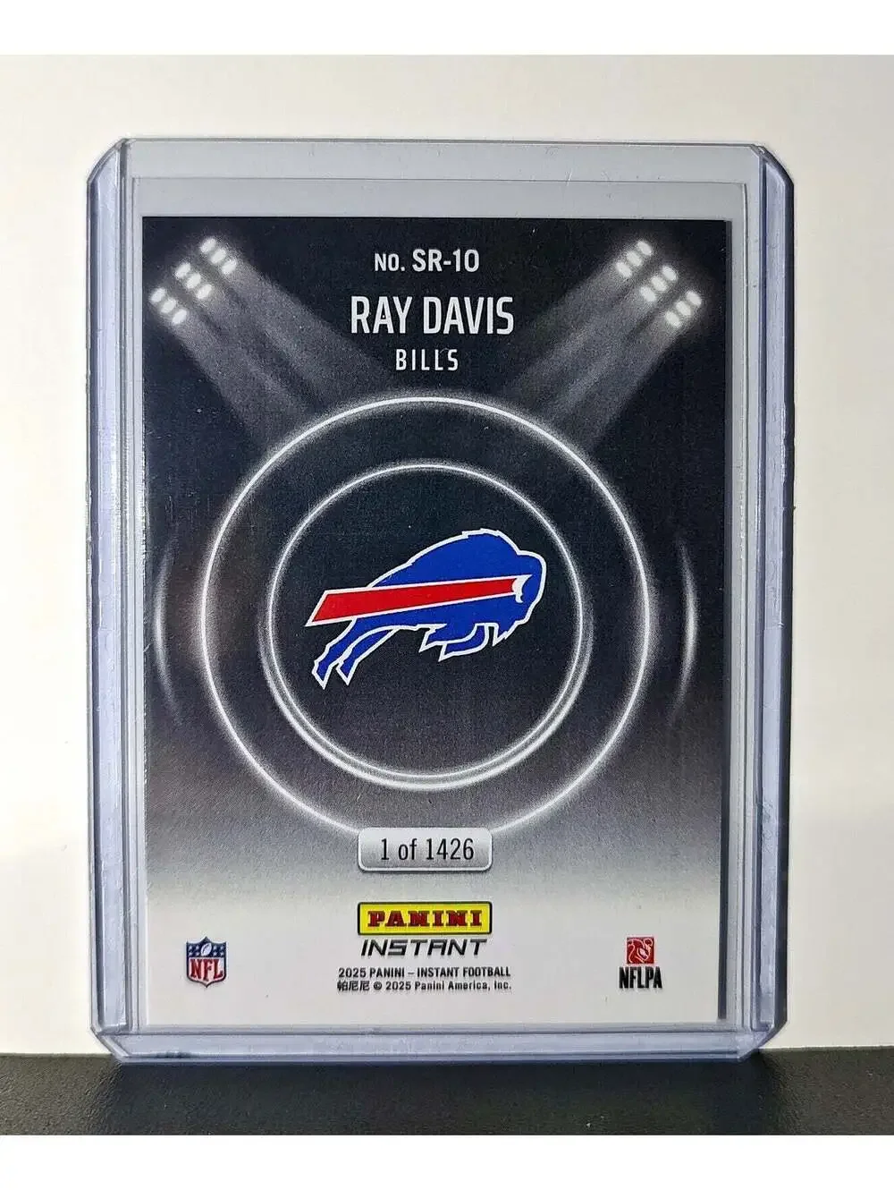 Ray Davis Rookie 2024 Panini Spotlight Rookies NFL #10 Football Bills 1 of 1426